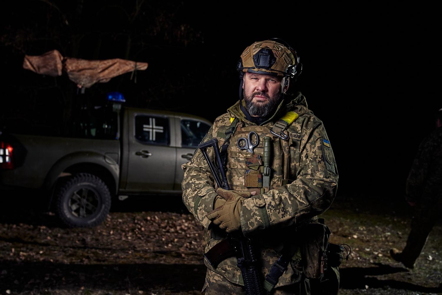 Infantry training in the field
